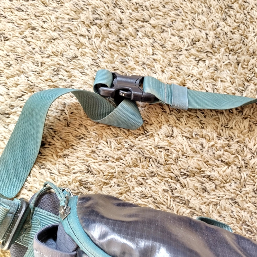 Patagonia Black Hole Waist Pack 5L Bag Fanny Hip Lumbar Tidal Teal - Picture 5 of 7